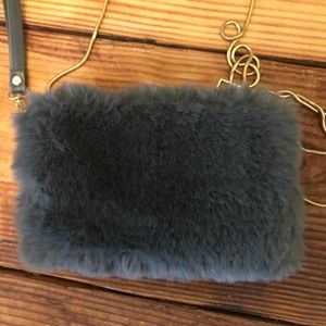 Mini Faux Fur Bag
